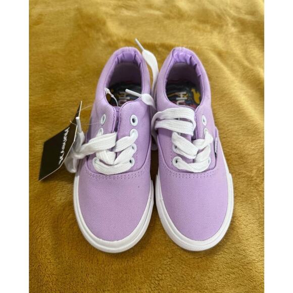 Hurley Marley Kids Youth US Size 11 Lavender Purple White Skate Sneaker Shoes - Picture 1 of 6